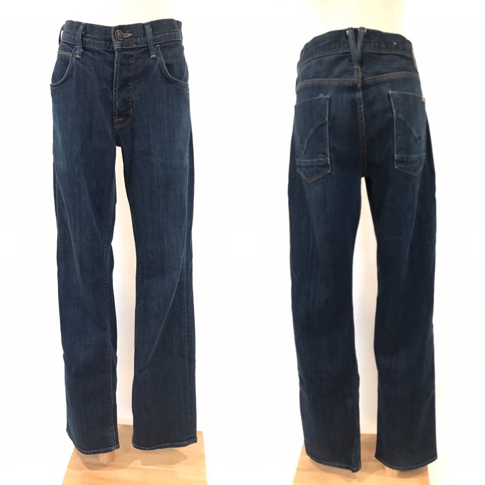 Hudson Jeans Dark Wash Size 33 Straight Leg